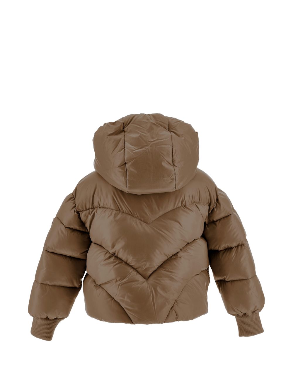 Bomber con cappuccio shin MarroneScuro 17H1078022 0006 MONNALISA KIDS
