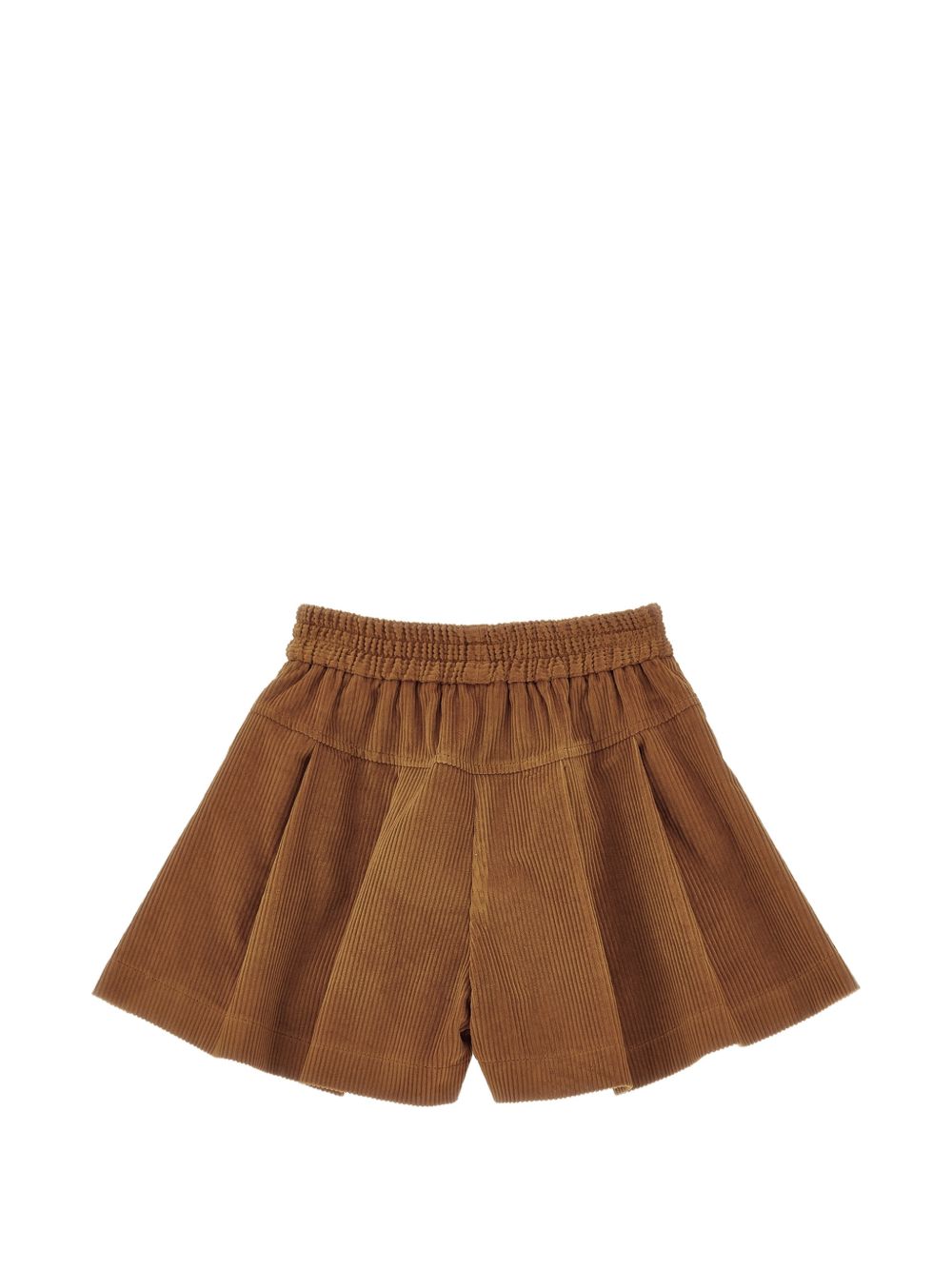 Bermuda velluto di cotone Caramello 17H4048852 0005 MONNALISA KIDS