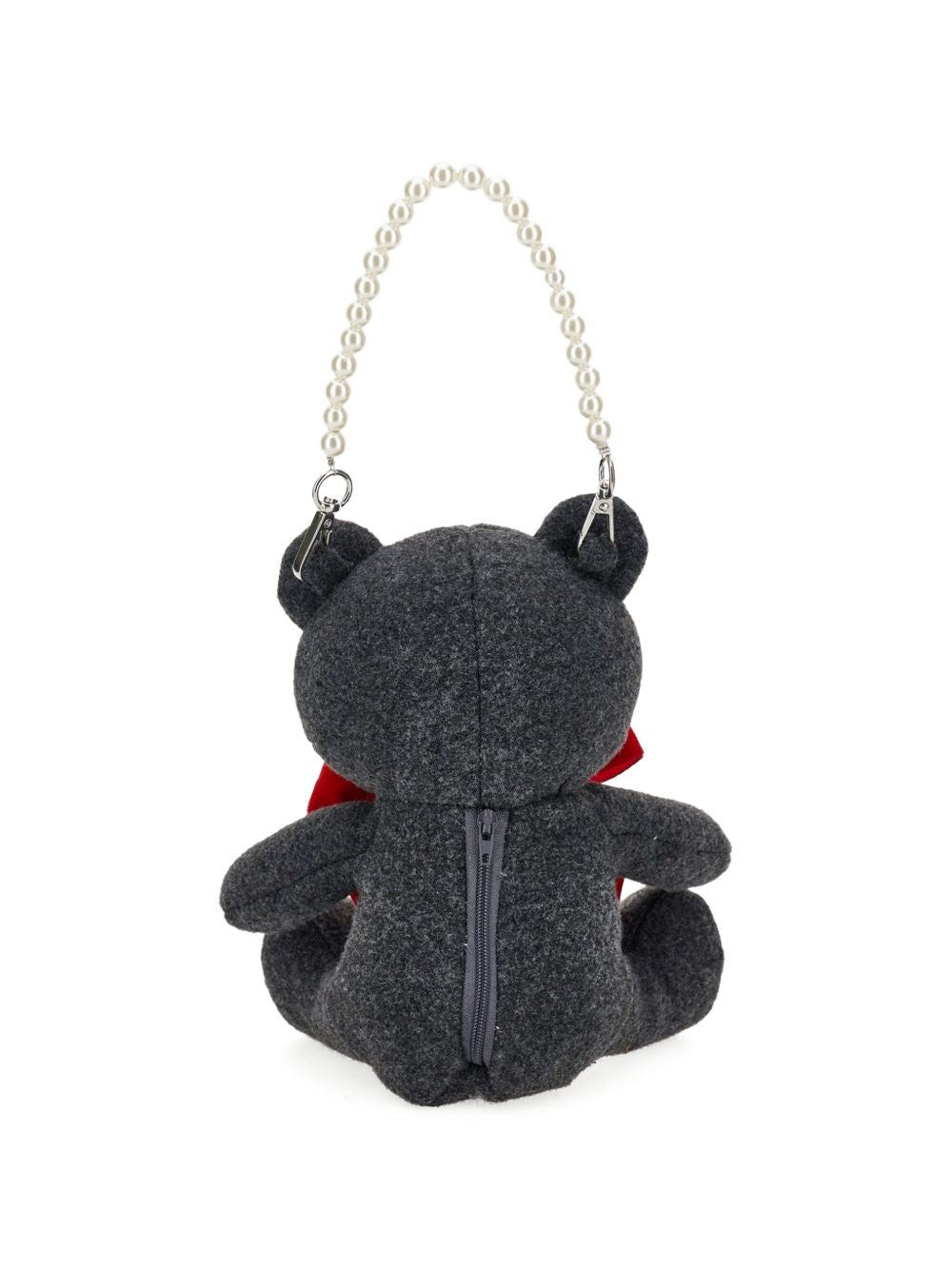 Borsa teddy peluche Grigio Medio 19H0038059 0031 MONNALISA KIDS