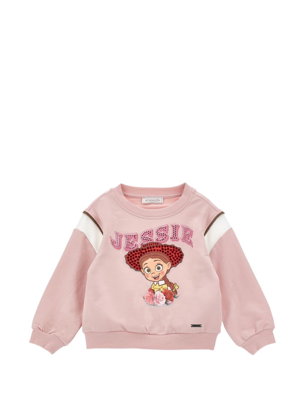 Crow nek felpa (non garza Lotus 19H600NP8006 094F MONNALISA KIDS