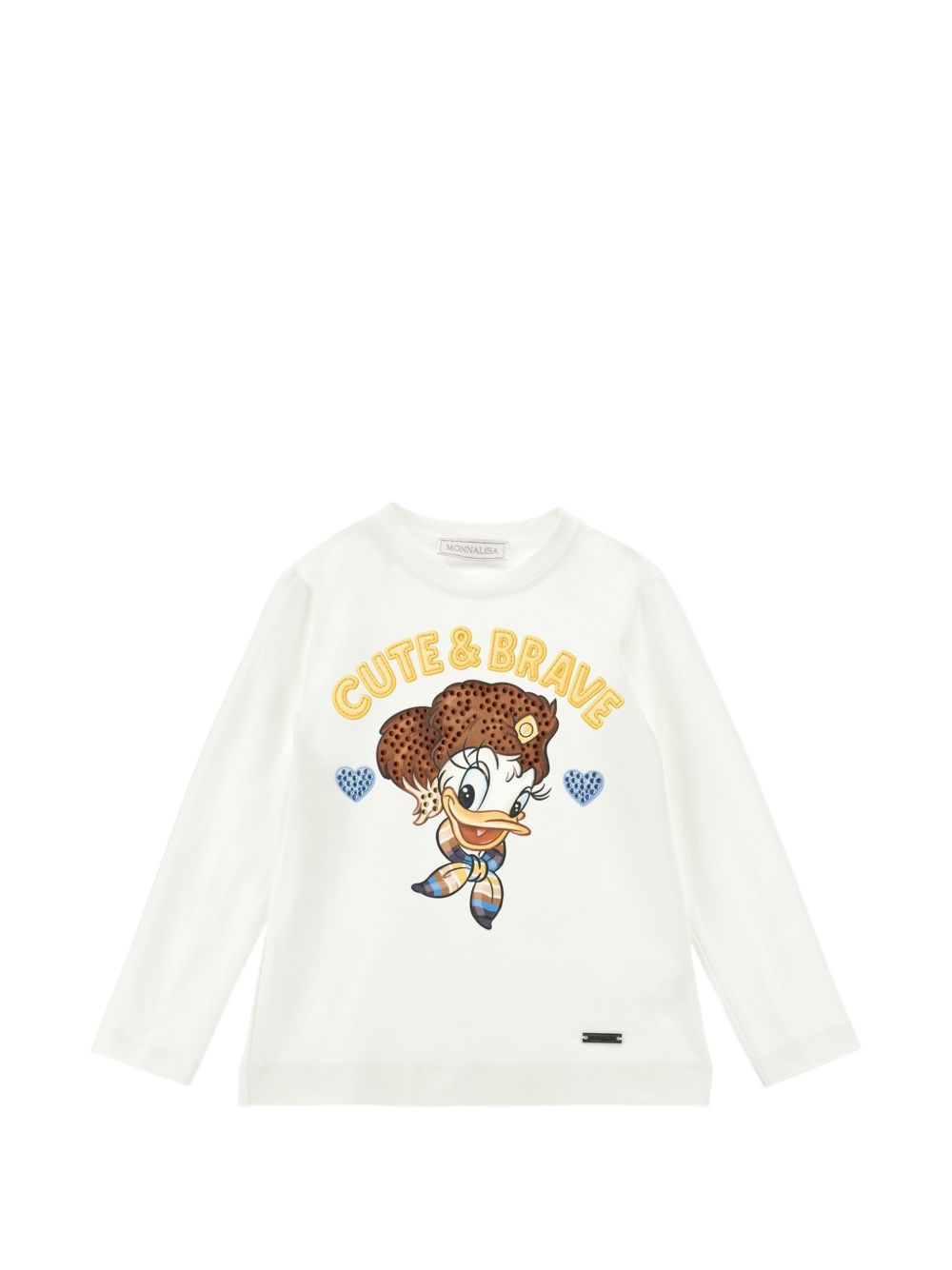 Tee boy scout jersey stre panna+blu 19H6208004 0156 MONNALISA KIDS