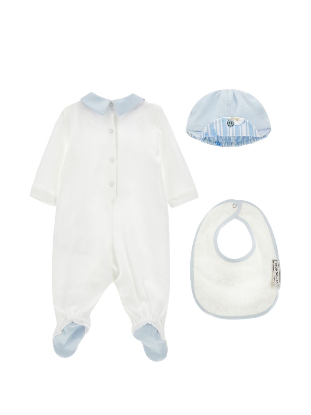 Set tutina bear+cappellin panna+nuvola 22H5038000 0152 MONNALISA KIDS