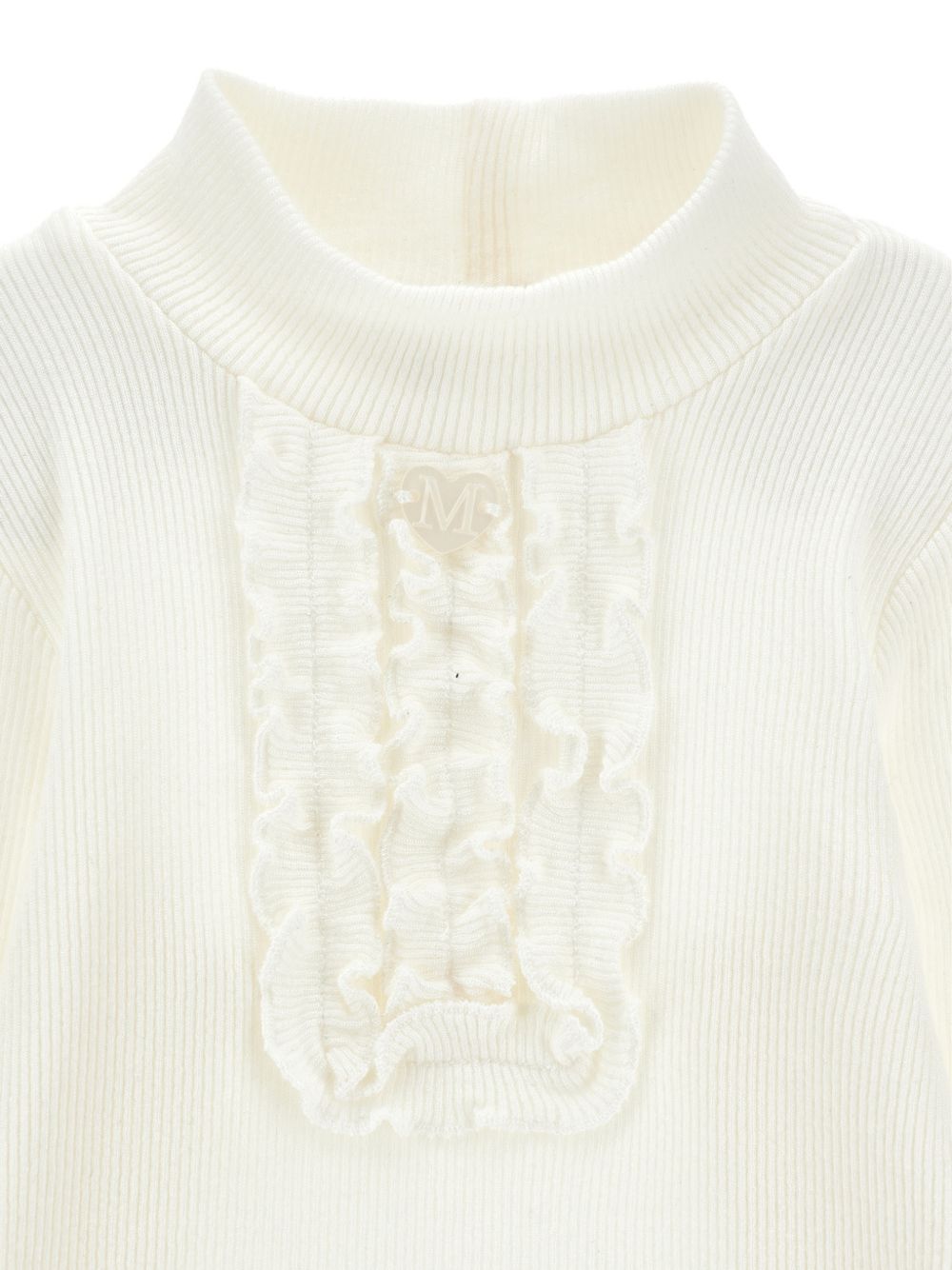 Lupetto costina piccola i Panna 37H6178212 0001 MONNALISA KIDS