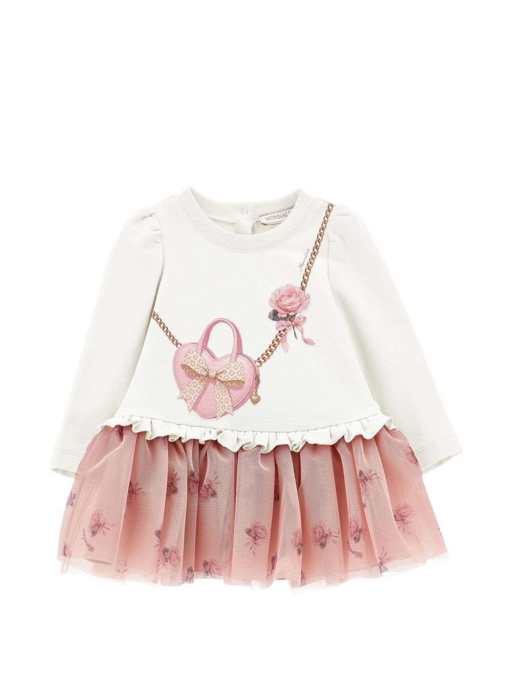 Abito free time felpa (no Panna 39H9018006 0001 MONNALISA KIDS