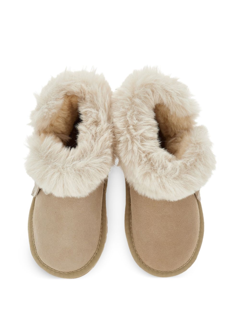 Stivaletto con fiocco e p Beige 8CH0058776 0003 MONNALISA KIDS