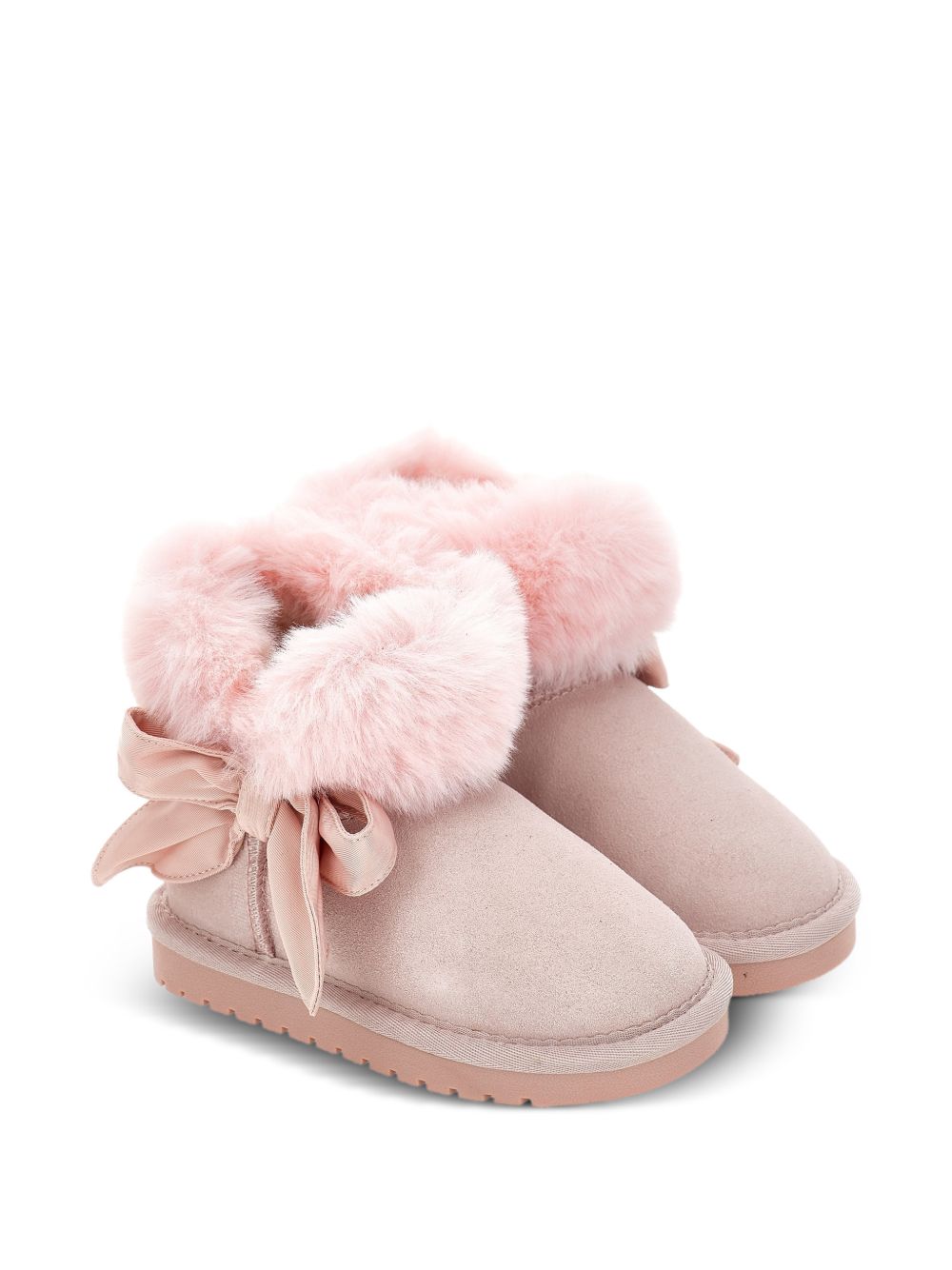 Stivaletto con fiocco e p Lotus 8CH0058776 094F MONNALISA KIDS