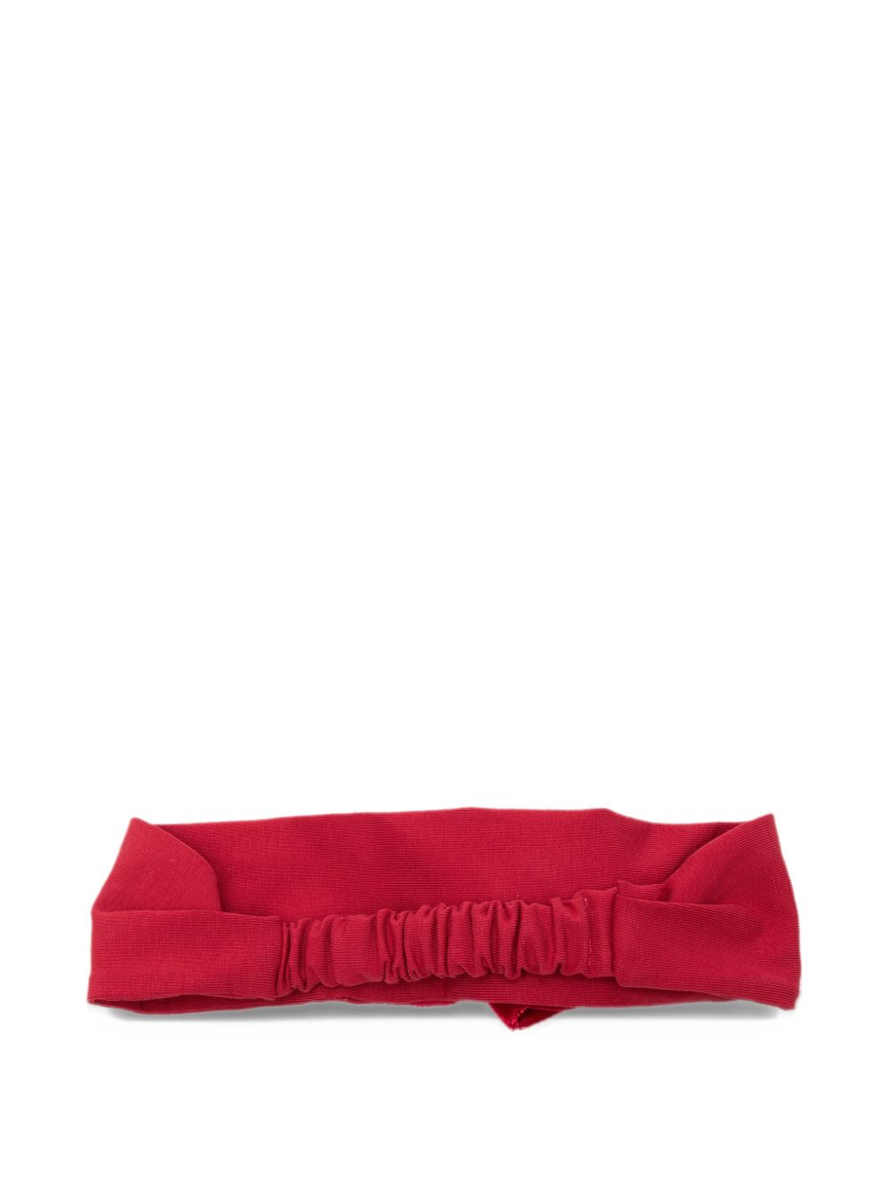 Fascia con rosa velluto l Rubino 73H0048803 0043 MONNALISA KIDS