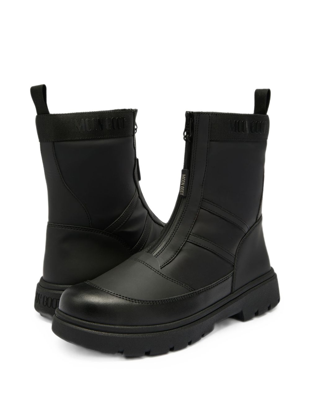 Mb Combat Zip Boot Wp 80D2520010 N001 MOON BOOT