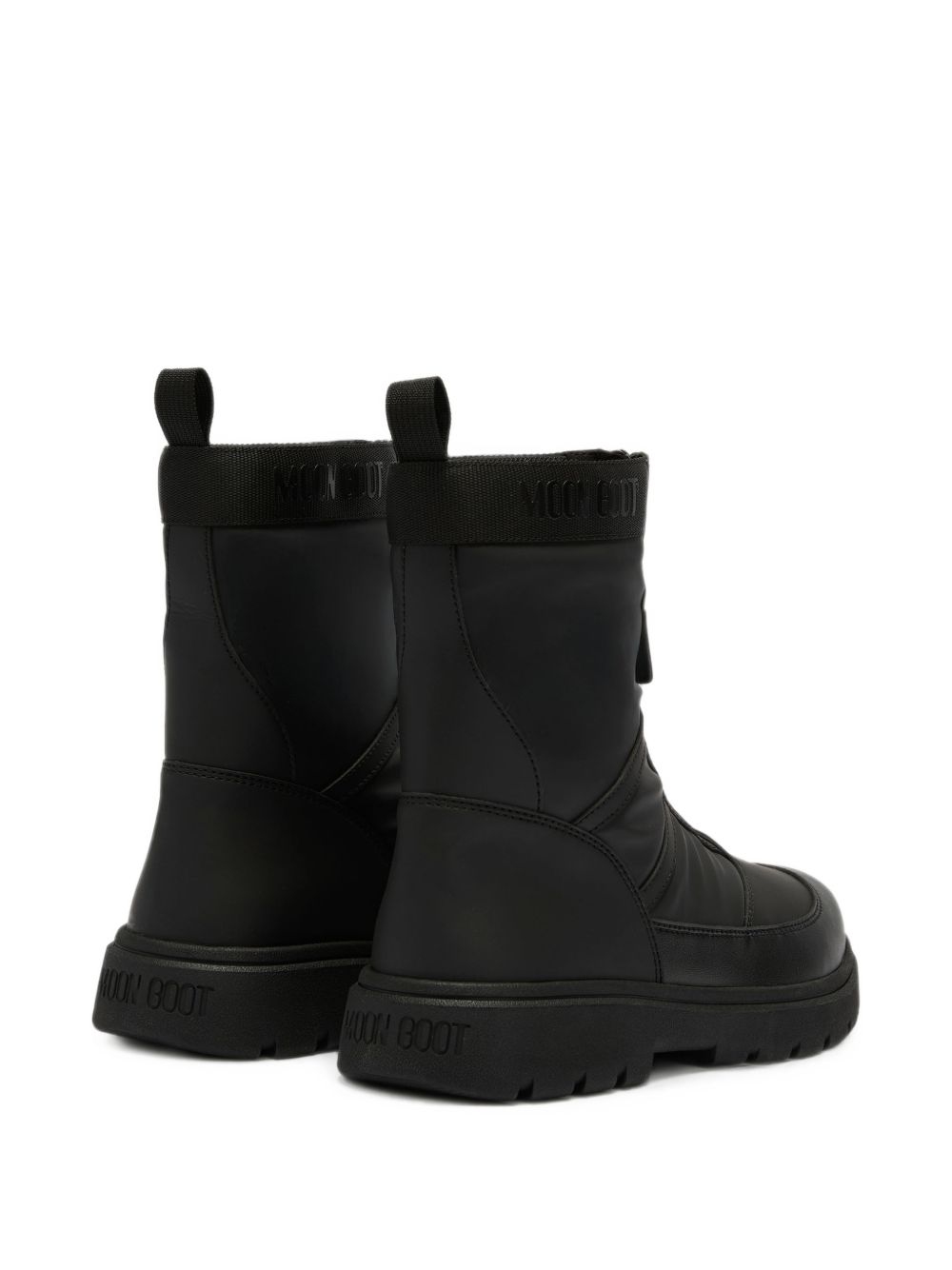 Mb Combat Zip Boot Wp 80D2520010 N001 MOON BOOT