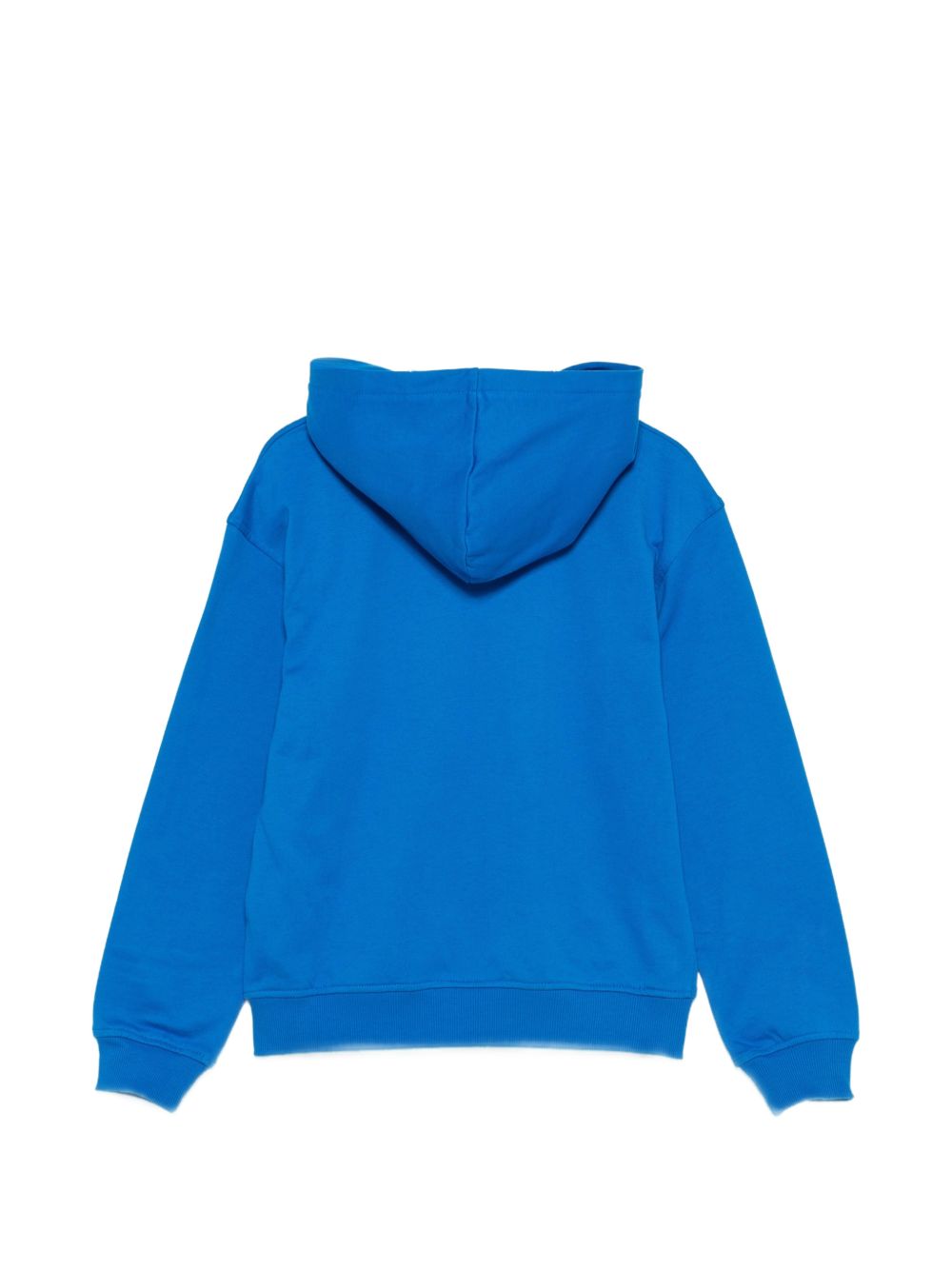 Felpa c/cappuccio Princess blue HUF0A7LCA83 40157 MOSCHINO KIDS