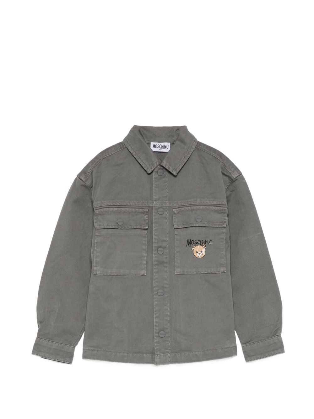 Camicia m/l Granite HUC02OLOC10 60380 MOSCHINO KIDS