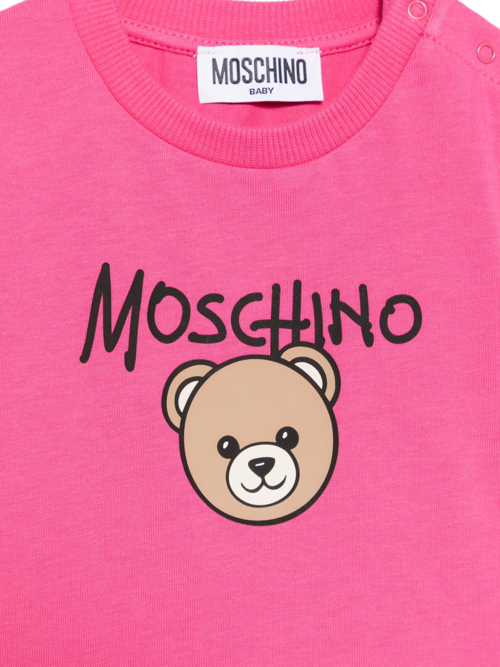 Blusa m/c Purple fuxia M6M047LAA34 51450 MOSCHINO KIDS