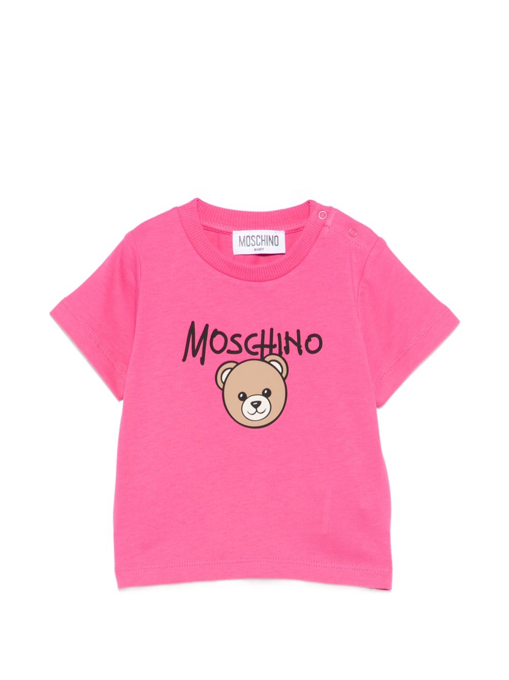 Blusa m/c Purple fuxia M6M047LAA34 51450 MOSCHINO KIDS