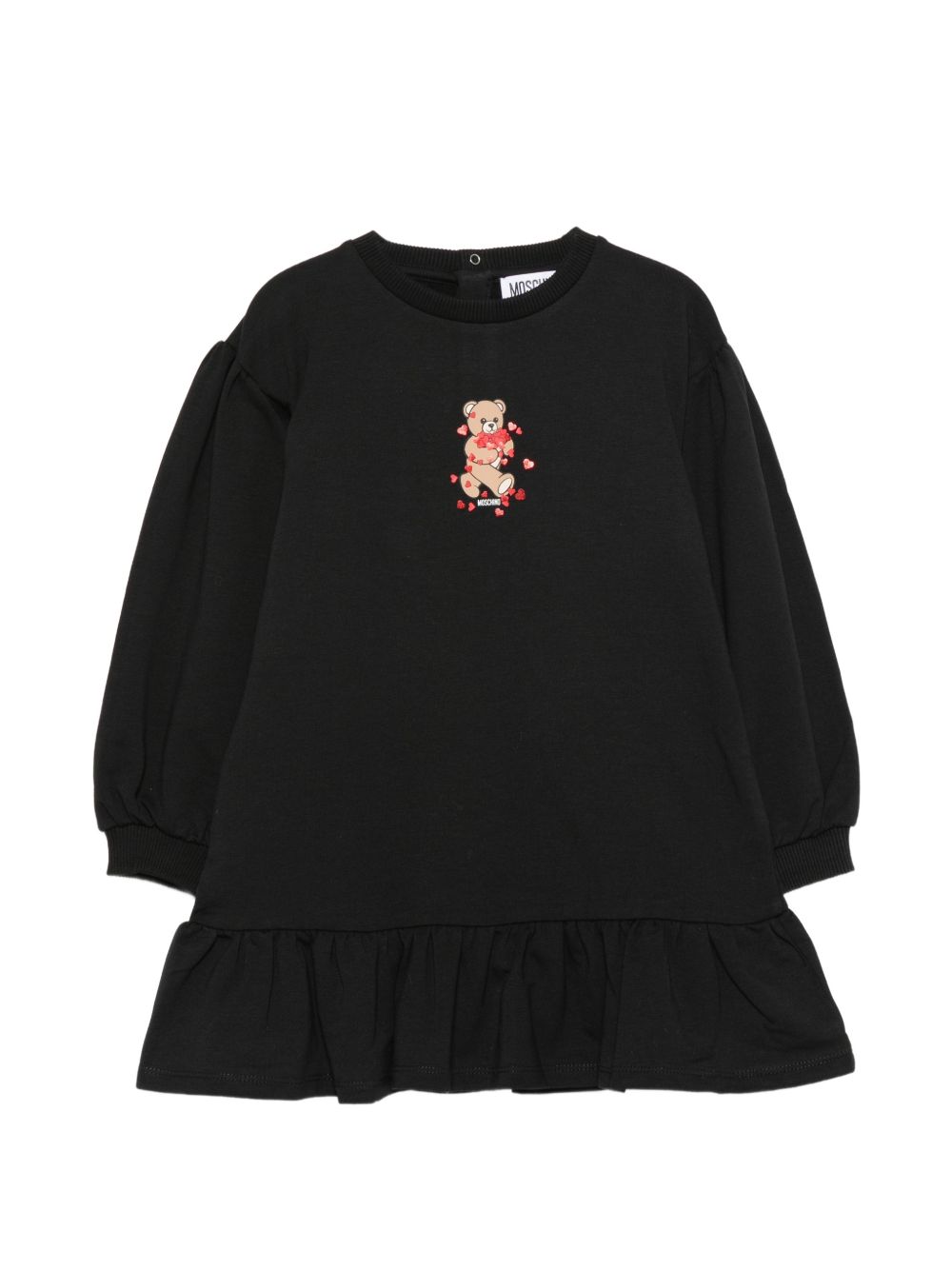Abito m/l Nero/black MAV0CWLDA63 60100 MOSCHINO KIDS
