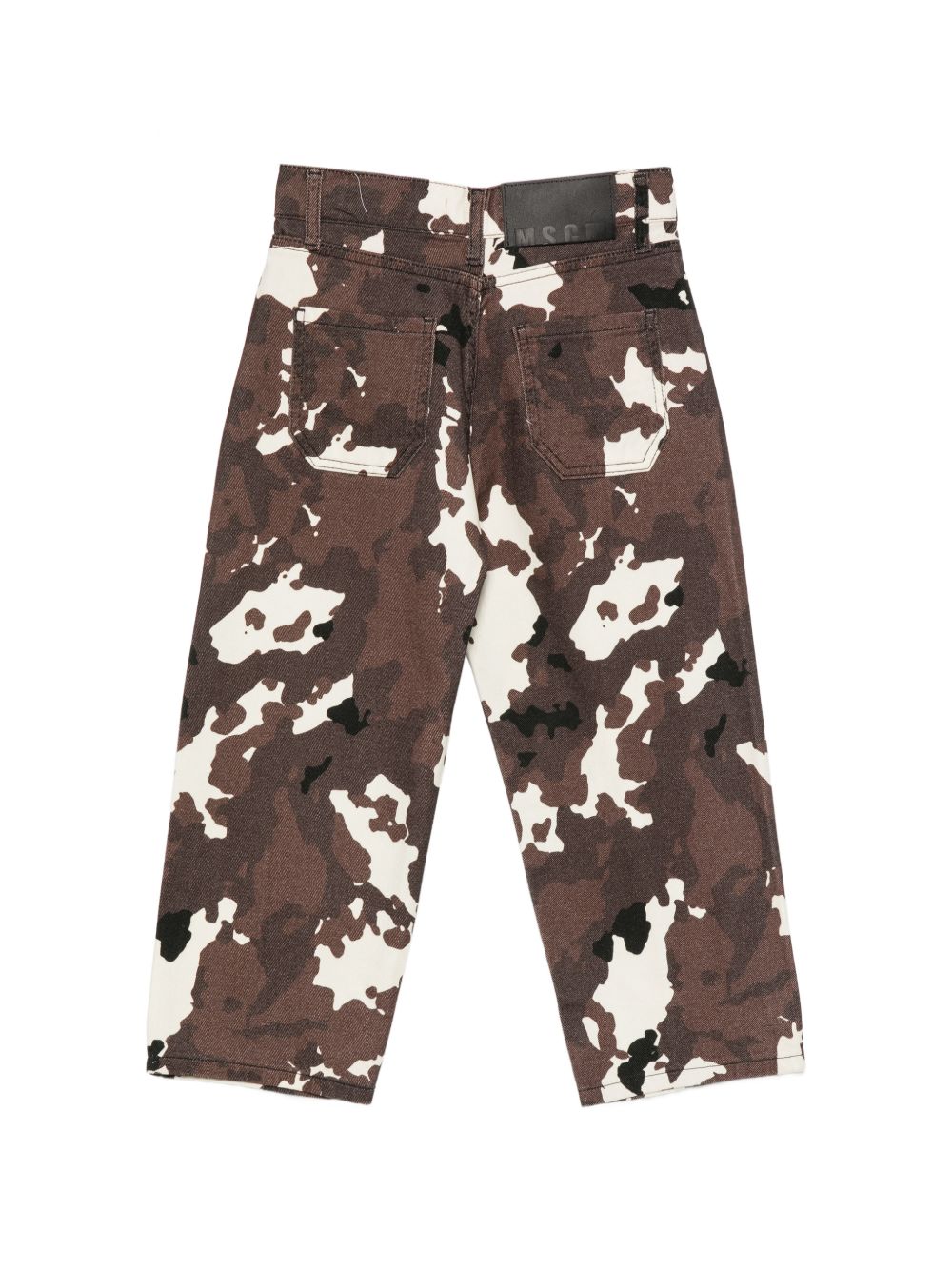 Gabardine Pants Girl Pony F6MSJGPA053 MS097 MSGM KIDS