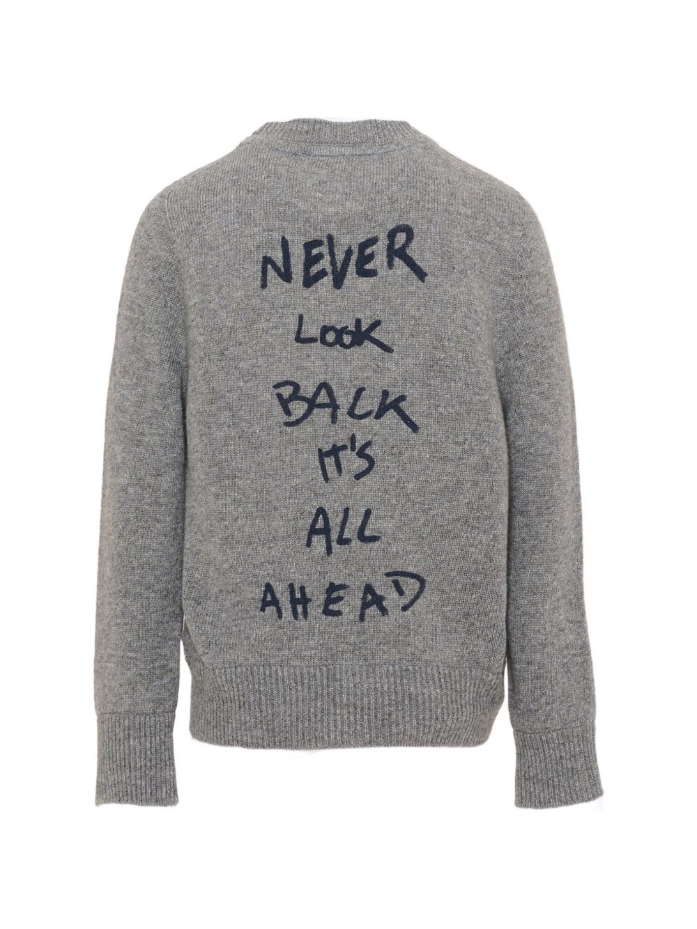 Combo Jersey T·Shirt Jumper Unisex Grigio mel. medio F6MSJUJP189 271 MSGM KIDS