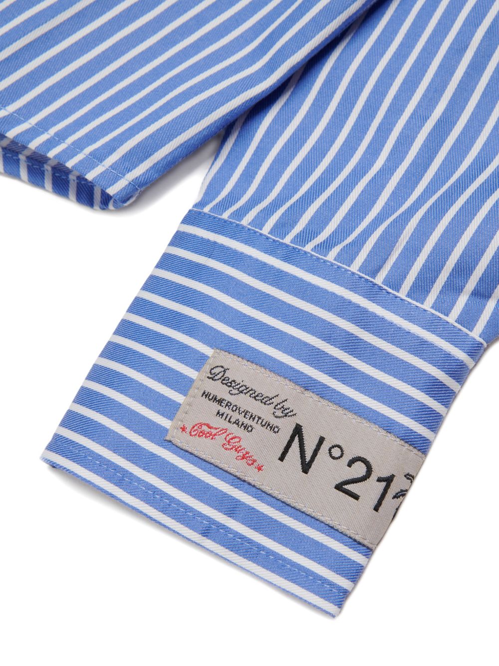 Camicia Light Blue+White N210FDN0518 0N809 N21 KIDS