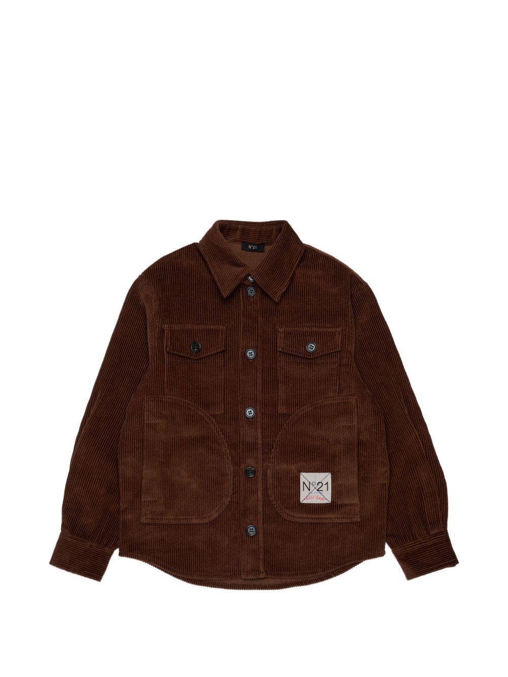Camicia Chocolate Brown N210FVN0526 0N721 N21 KIDS