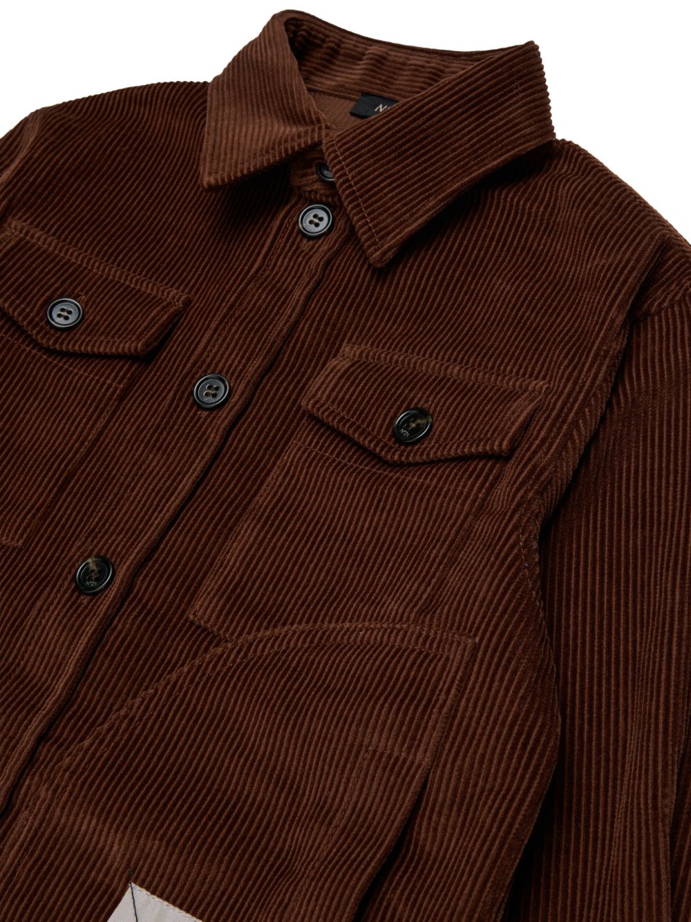Camicia Chocolate Brown N210FVN0526 0N721 N21 KIDS