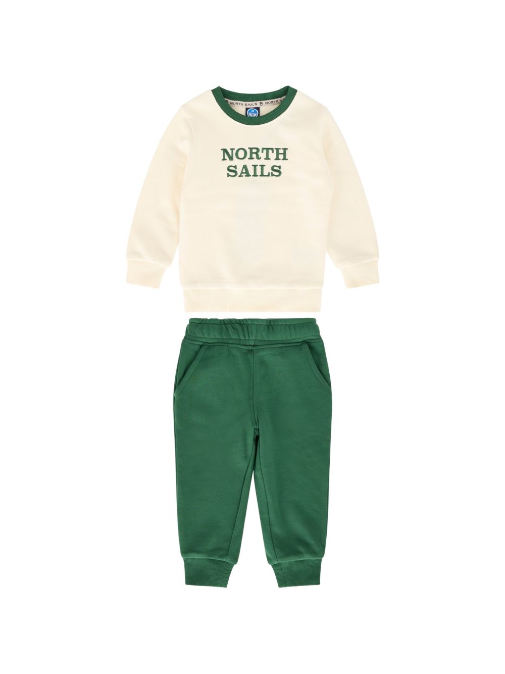NIA26036CF WHTGRN NORTH SAILS KIDS