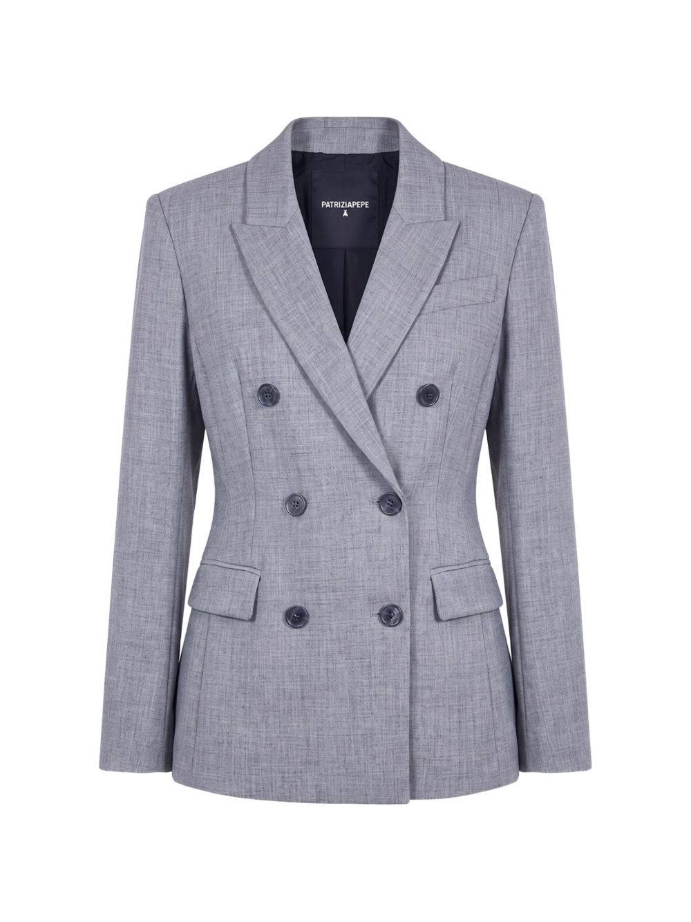Giacca Gray Melange 2S0044C0273 S800 PATRIZIA PEPE