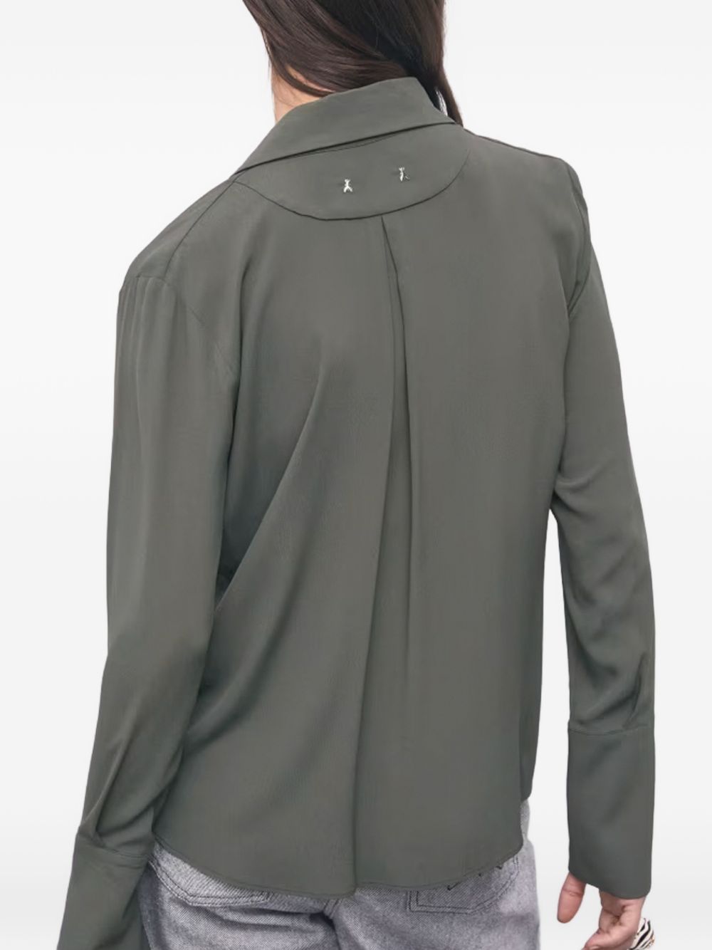 Camicia Mysterious Green 8C0075A8I1 G639 PATRIZIA PEPE