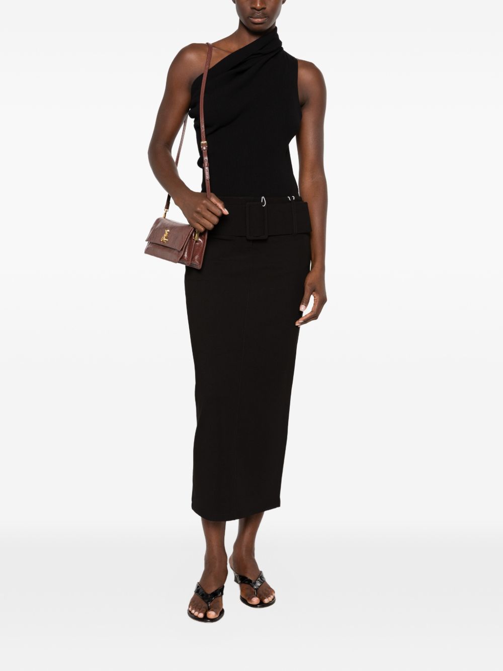 Gonna Nero 8G0128C8001 K103 PATRIZIA PEPE