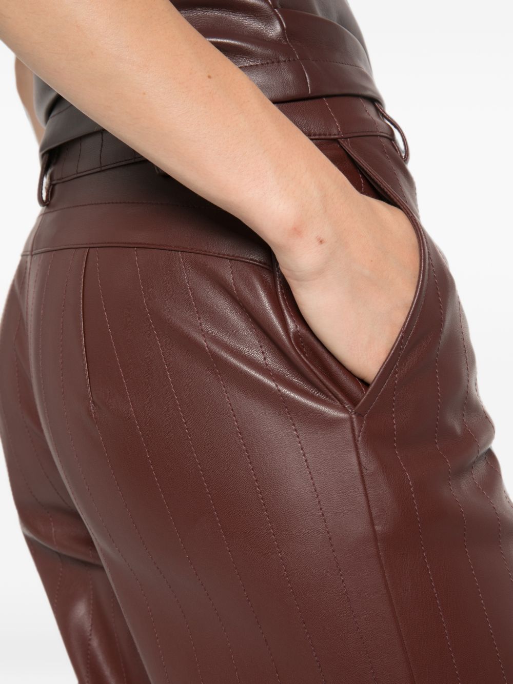 Pantaloni WOOD BROWN 8P0181E0004 B887 PATRIZIA PEPE