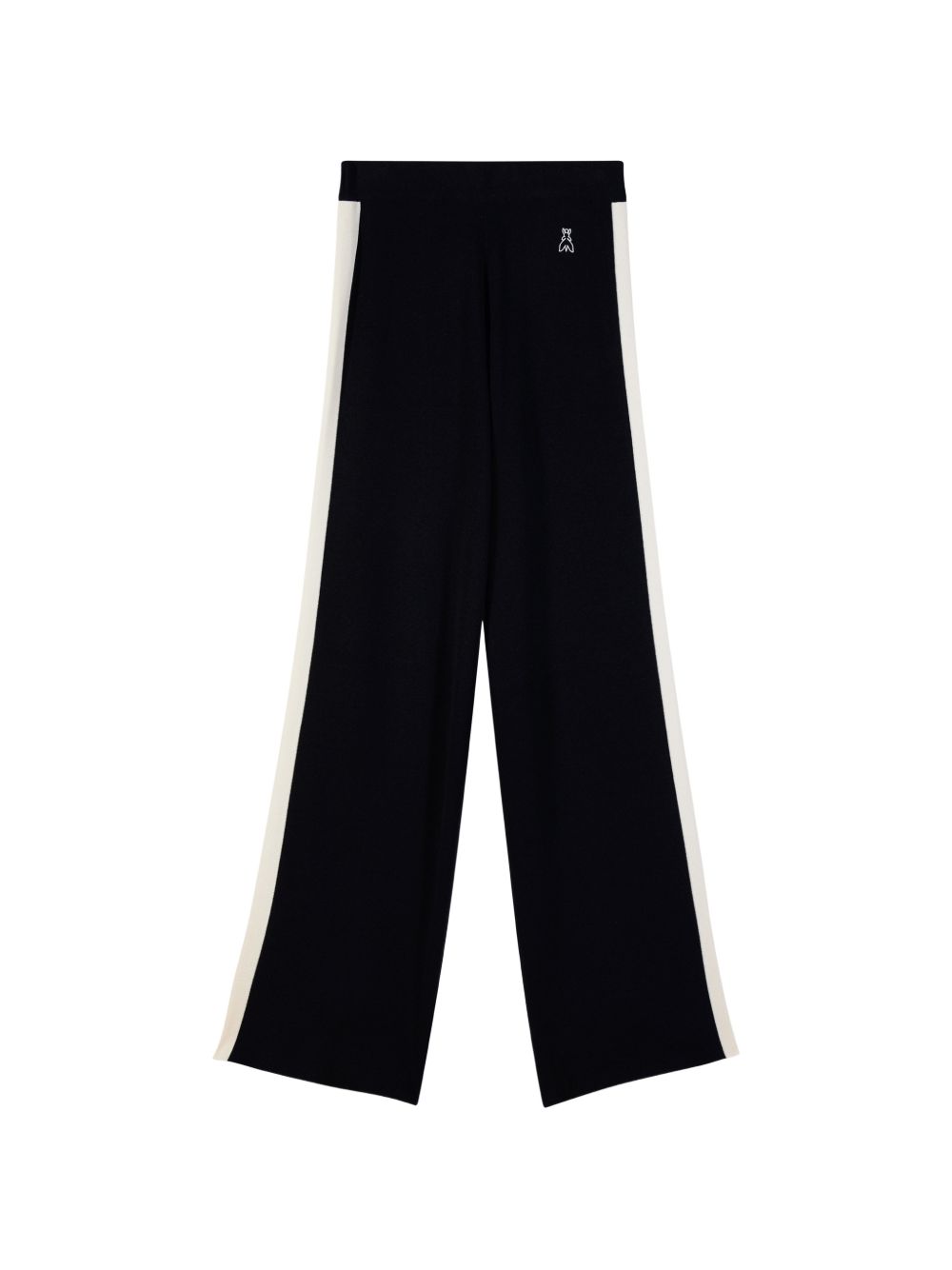 Pantaloni NERO/WOOLY WHITE 8P0351KK000 J516 PATRIZIA PEPE