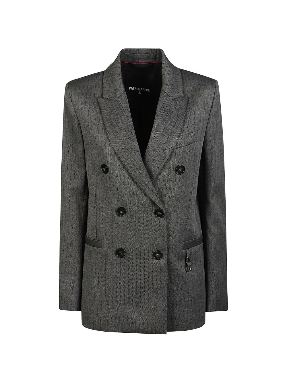 Giacca Herringbone Gray 8S0079C0238 J528 PATRIZIA PEPE