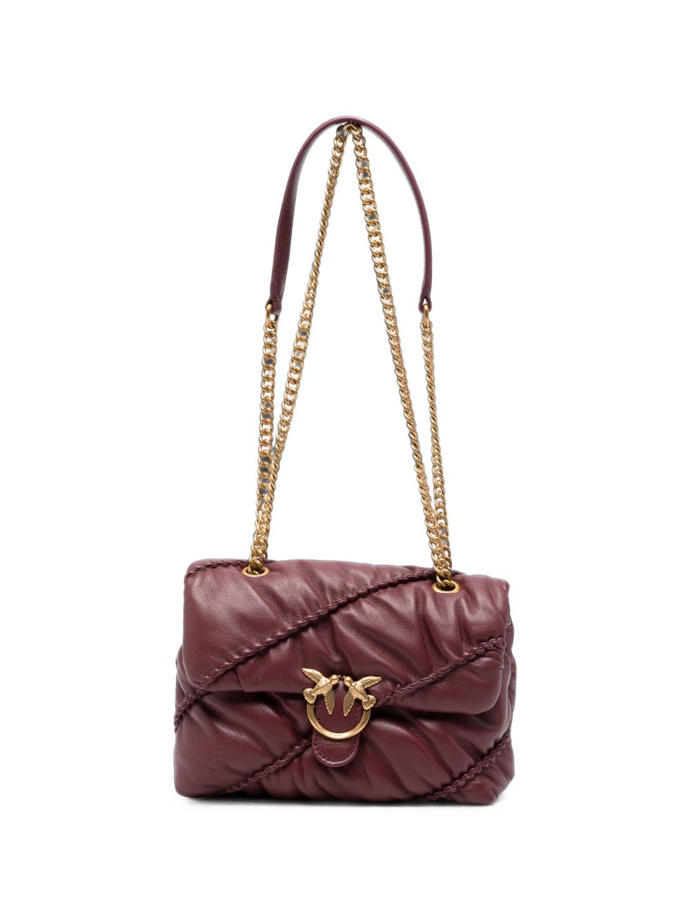 love puff crinckle mini 107162A0F2 WW5Q PINKO