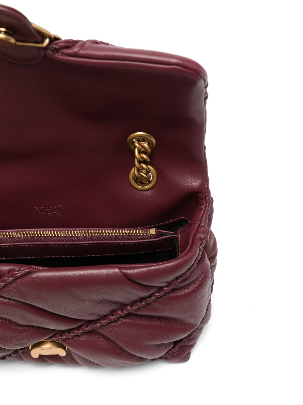 love puff crinckle mini 107162A0F2 WW5Q PINKO