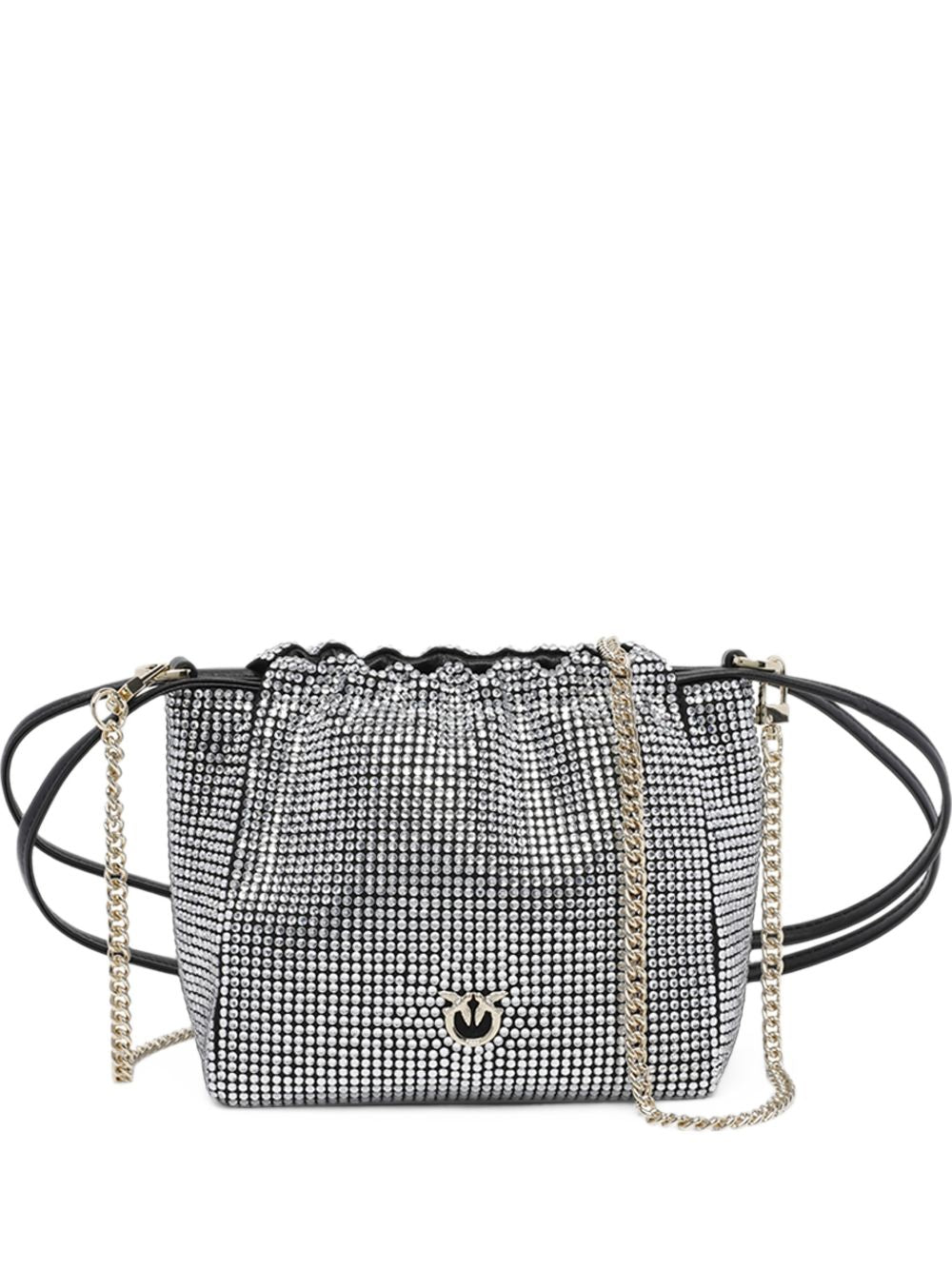 pouch full strass 107635A3M9 Z99Y PINKO