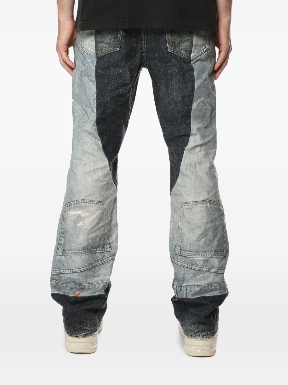 Upside Down Bootcut Aop P026UDBC326 AOP PURPLE BRAND