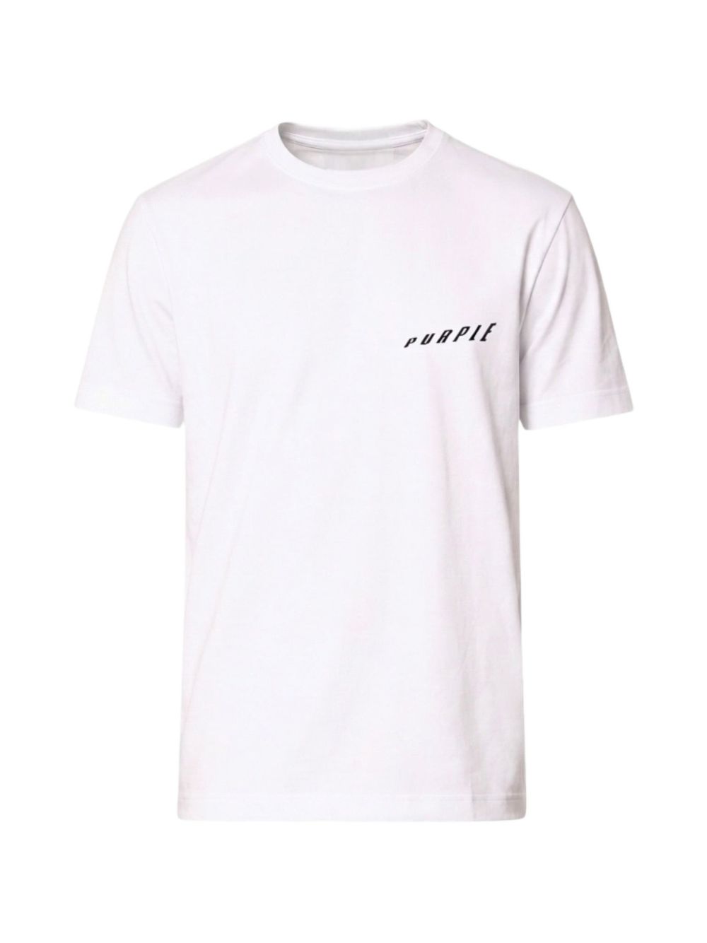 Clean Jersey Ss Tee White P109CJWF326 WHITE PURPLE BRAND