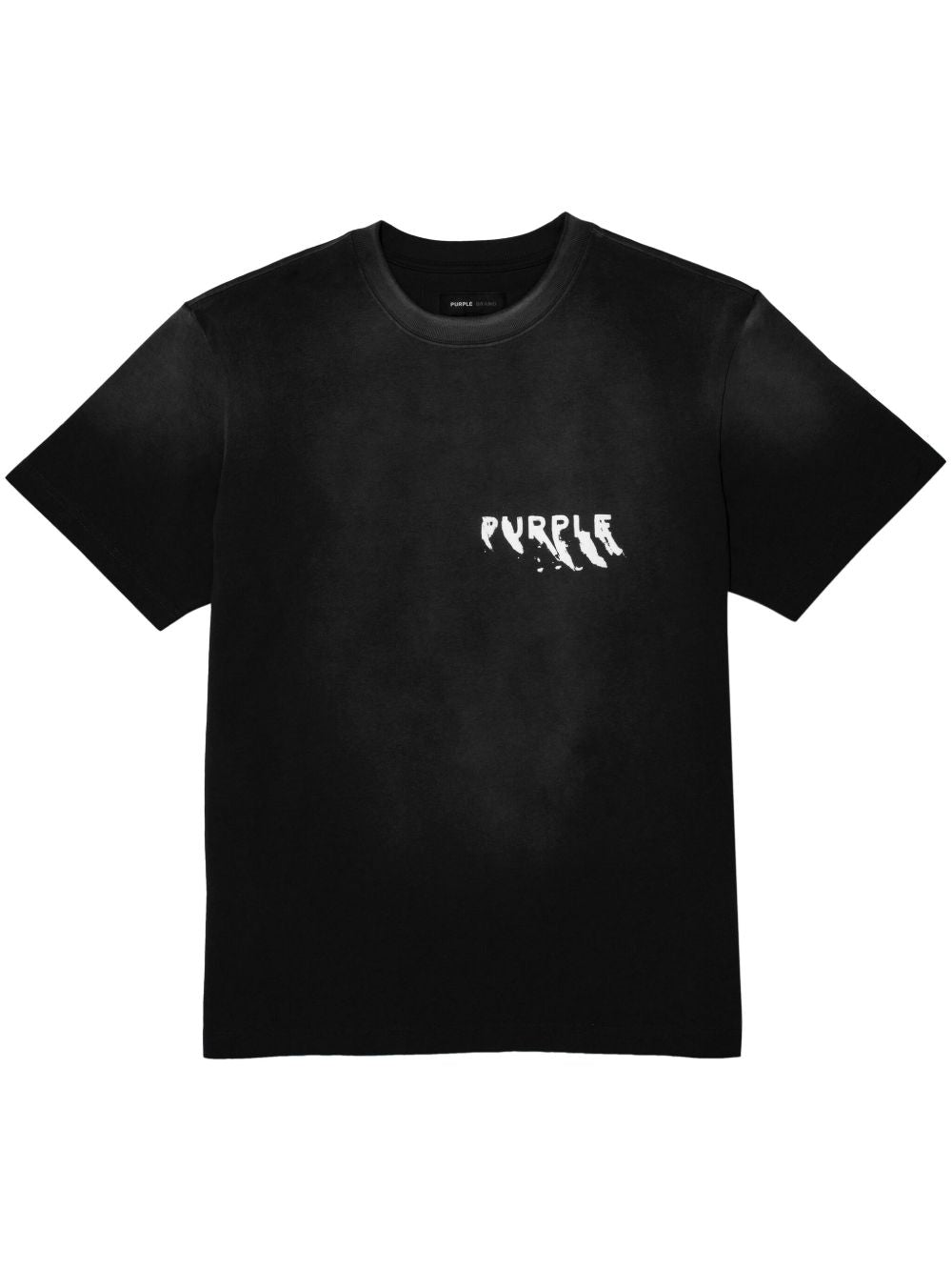Heavy Jersey Ss Tee Black P117HJBB423 BLACK PURPLE BRAND
