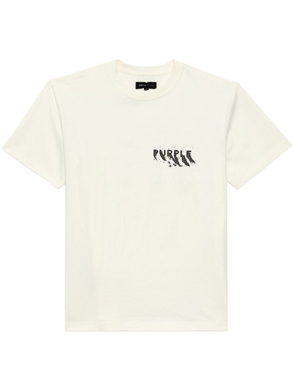 Hwt Jersey Ss Tee White P117HJCM823 WHITE PURPLE BRAND