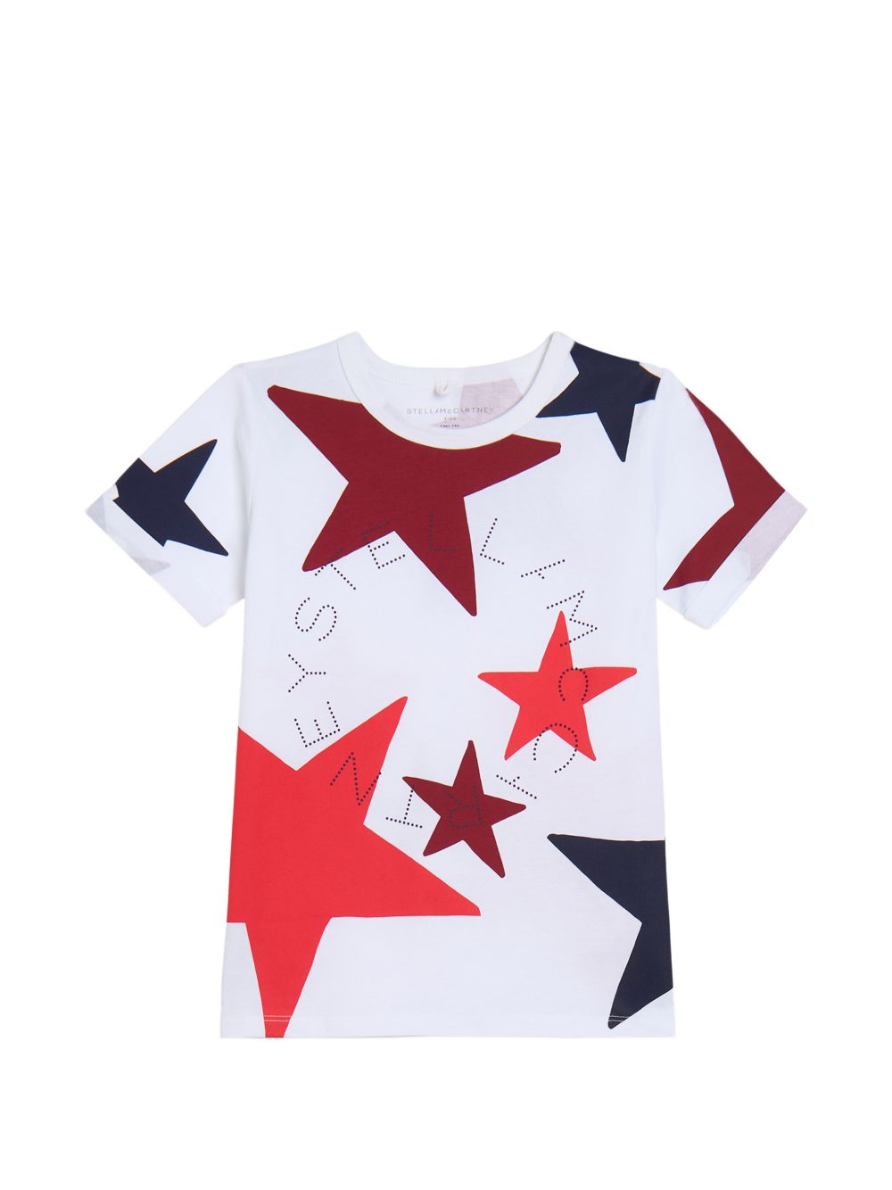 T-shirt con stelle bianca TZ8A21Z3883 100MC STELLA MCCARTNEY KIDS