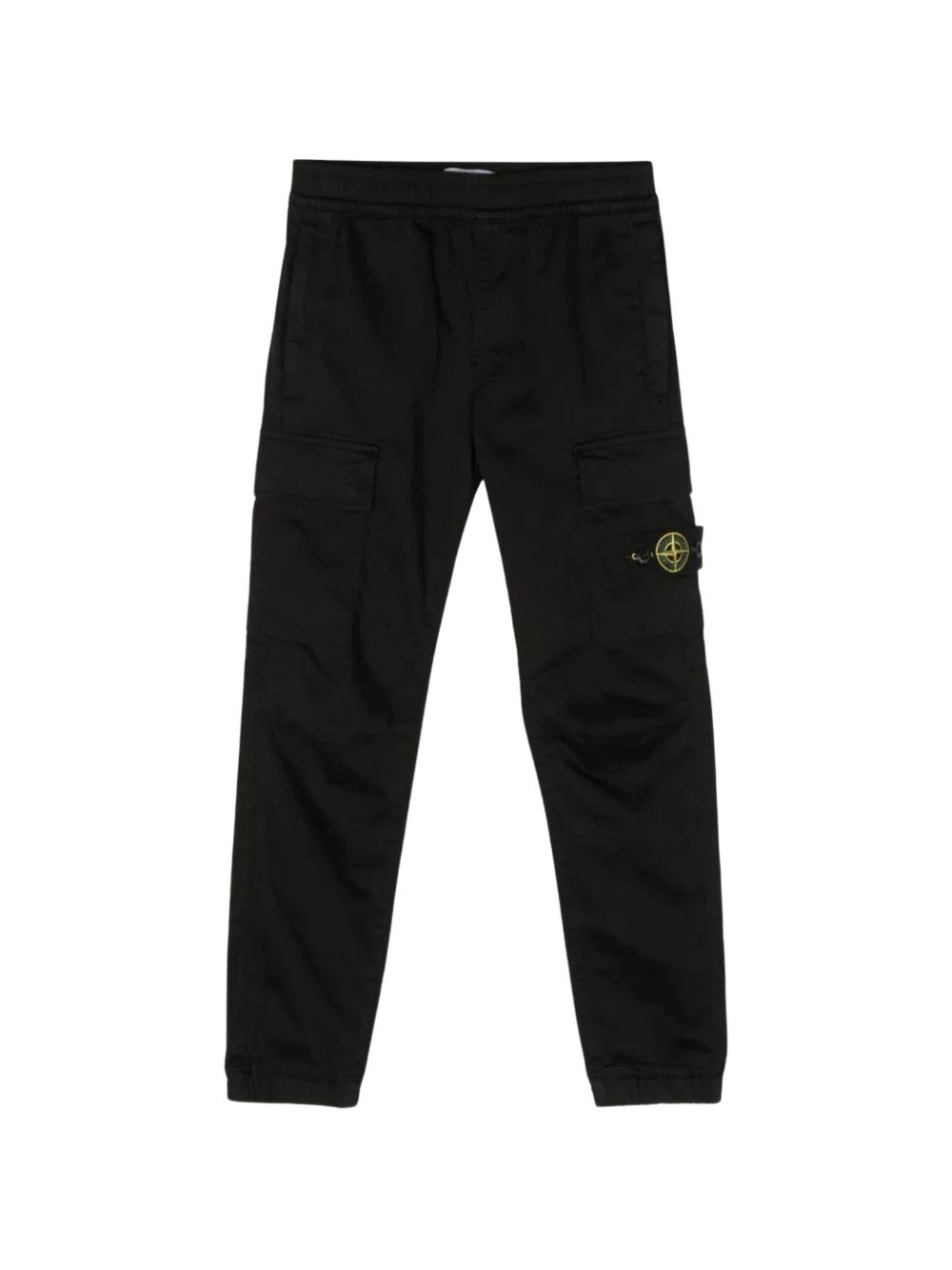 Pantalone regular tapered Black L2S163100006S0012 V0029 STONE ISLAND KIDS