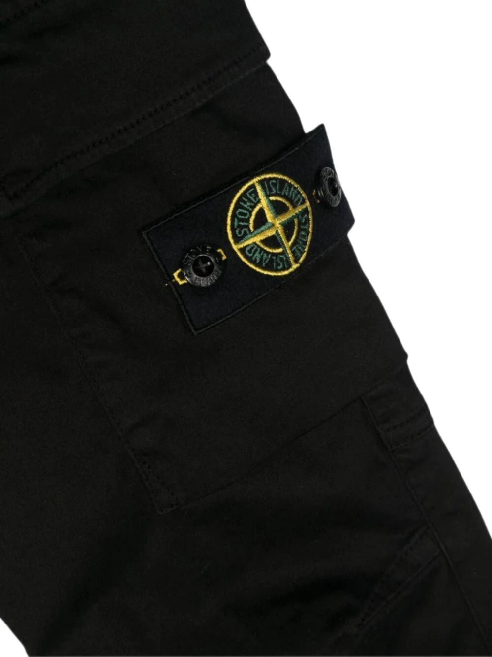 Pantalone regular tapered Black L2S163100006S0012 V0029 STONE ISLAND KIDS