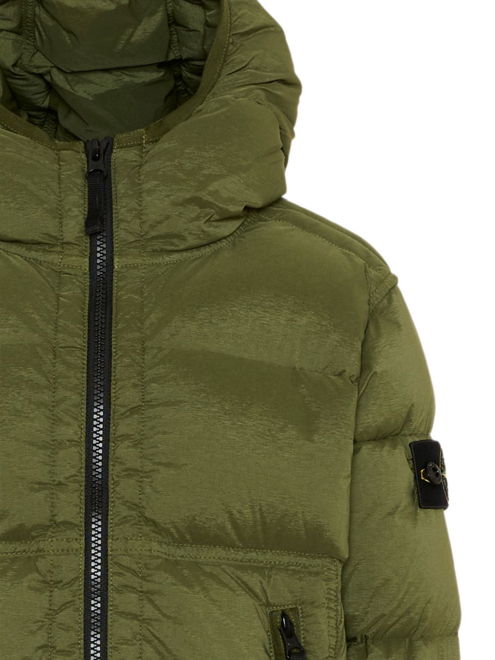 Giubbotto vera piuma rds Military green L2S164100004S0028 V005G STONE ISLAND KIDS