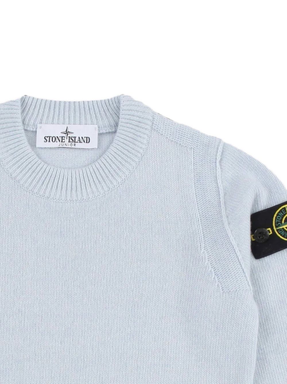 Maglia rws Powder blue L2S165100002S00M1 V004A STONE ISLAND KIDS