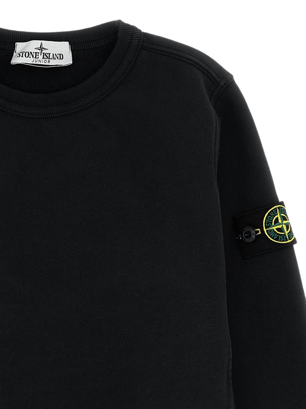 Felpa Black L2S166100001S0A20 V0029 STONE ISLAND KIDS