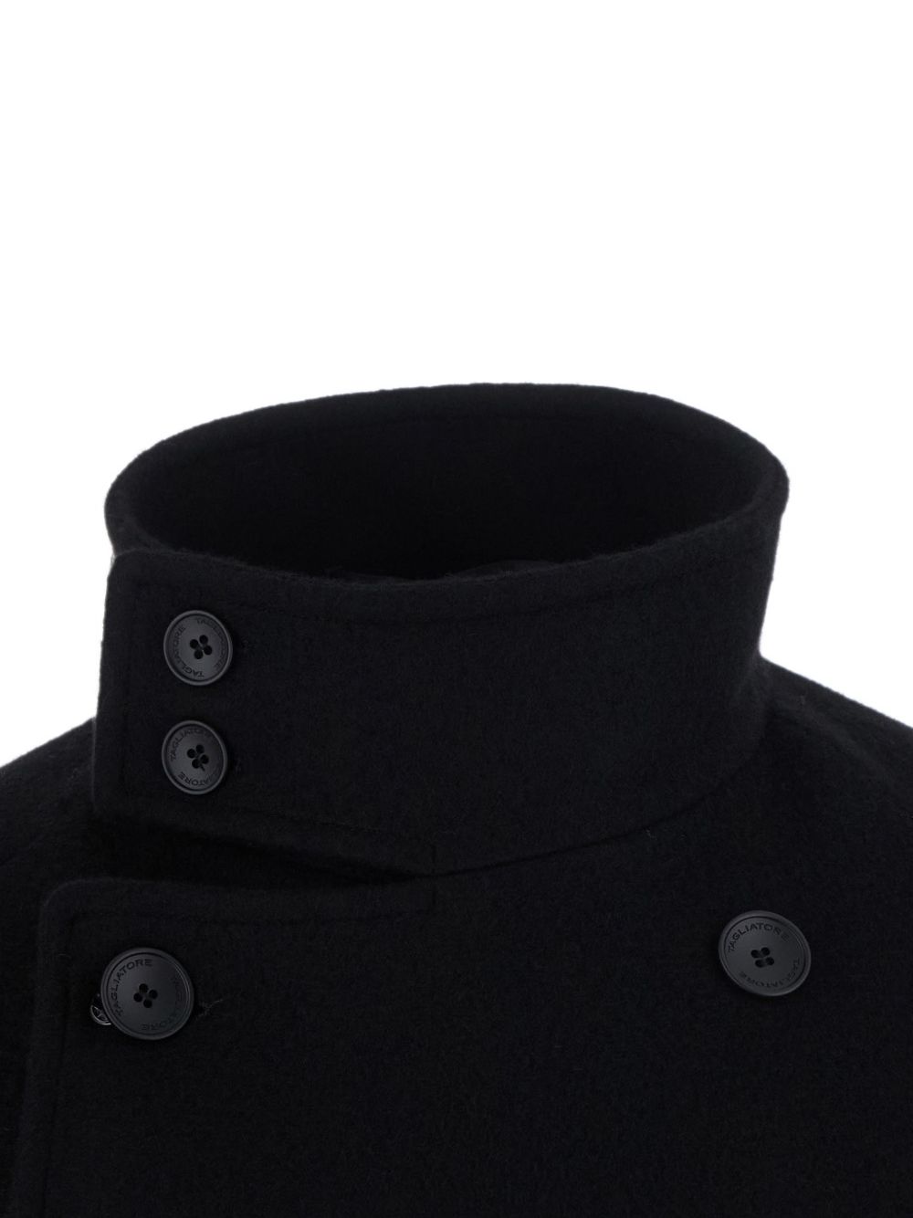Cappotto in Lana Nero HERON770116 N3523 TAGLIATORE