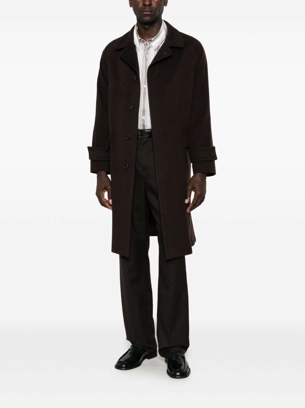 Cappotto in Lana Vergine Moro LOYDSST350001 EM940 TAGLIATORE