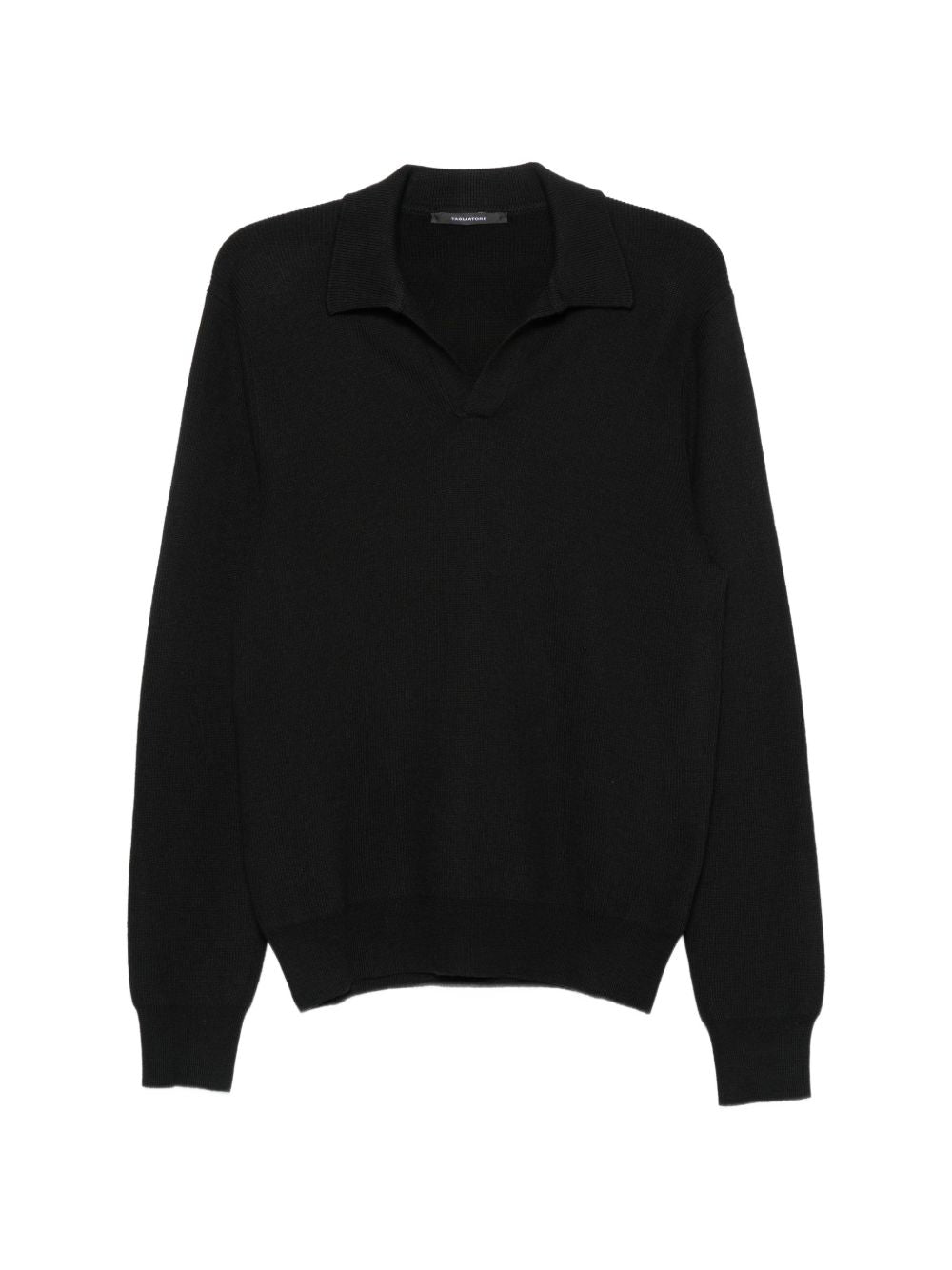 Polo in Lana Vergine Nero ZAYNGSI2601 099 TAGLIATORE