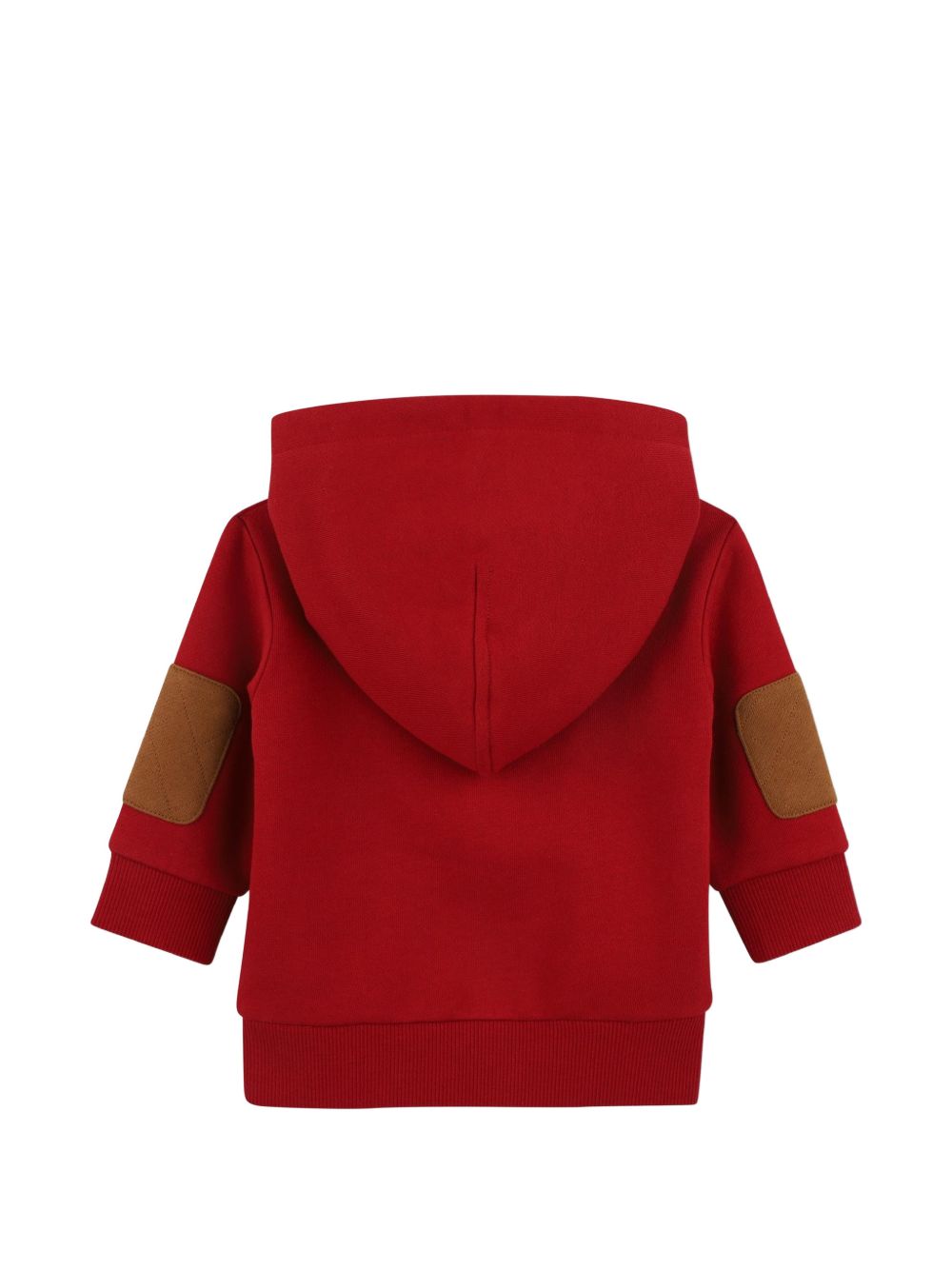 80% cotton from organic farming / 20% polyester brushed cotone garzato con cappuccio sweatshirt, patches on elbows, printed logo on davanti. T61035 974 TIMBERLAND KIDS