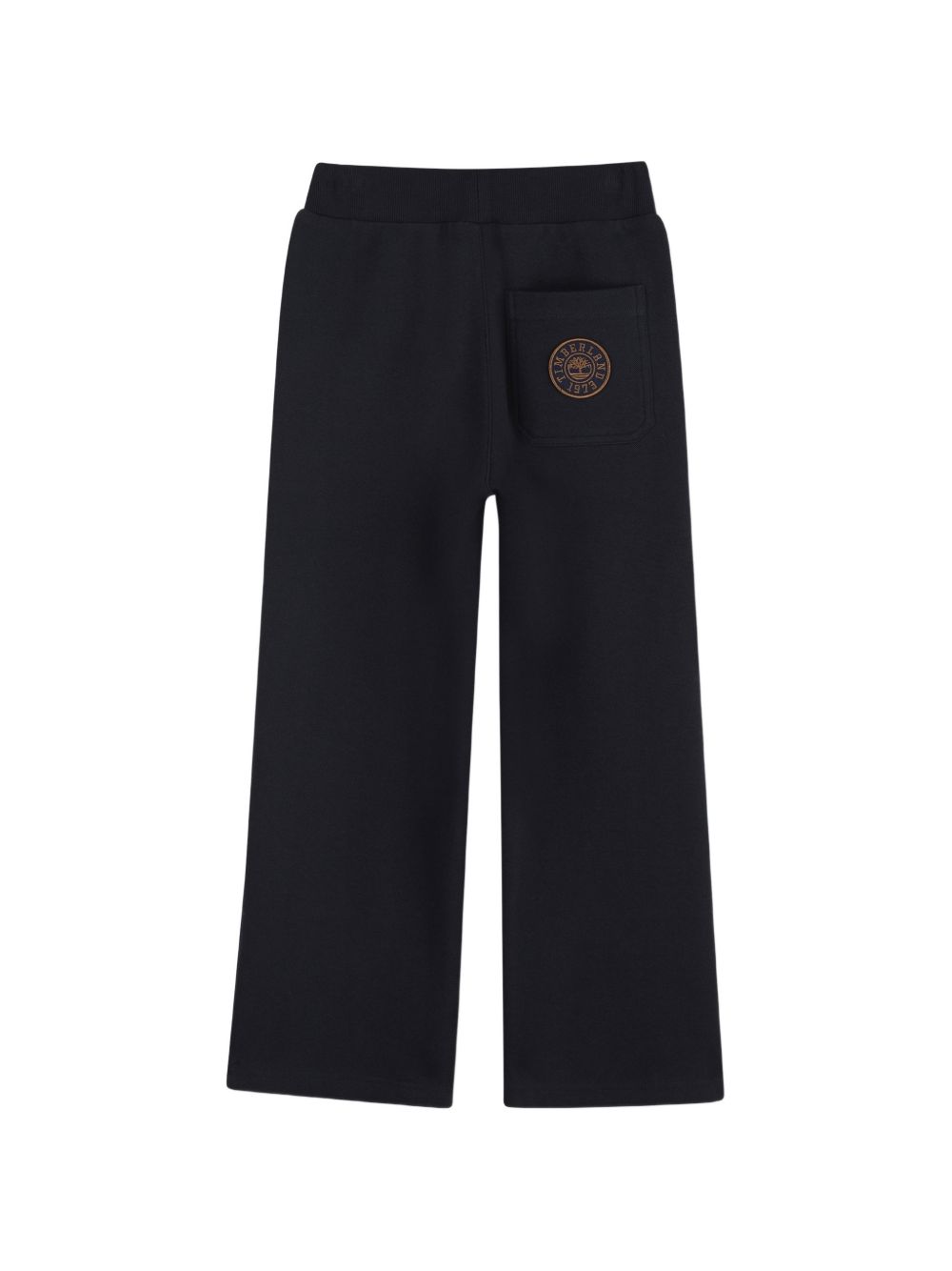 76% cotton / 20% polyester / 4% elastane piqué pantaloni jogging, patta e button chiusura, piped side tasche, printed logo sul right retro tasca. *con cardigan t61066* T61071 849 TIMBERLAND KIDS