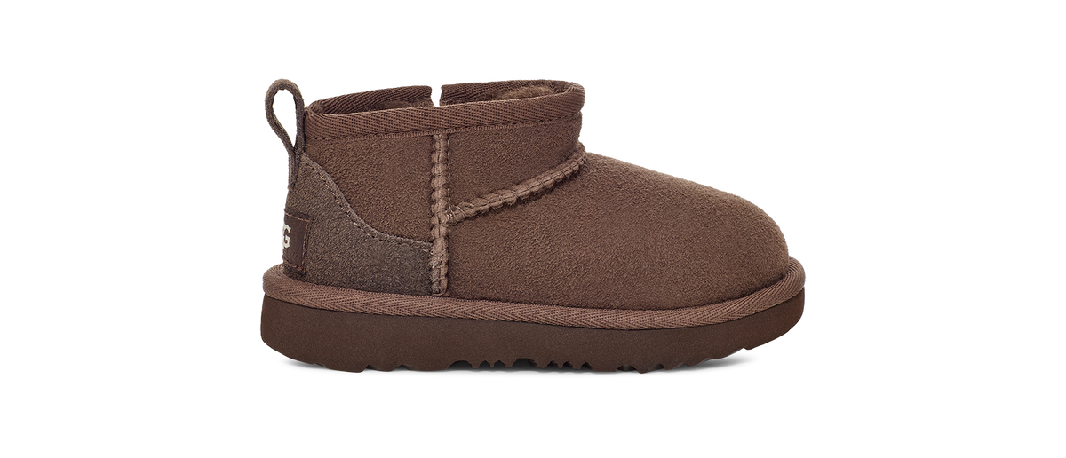 Stivaletto con tirante marrone scuro 1130750T BCDR UGG KIDS