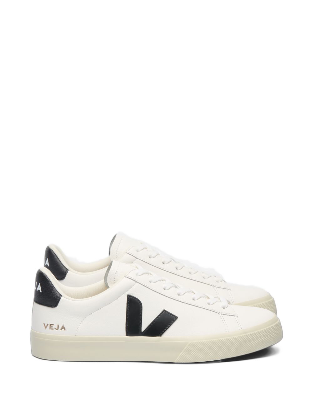 Campo Leather Extra-White_Black CP0501537 EXTRAWHITEBLACK VEJA